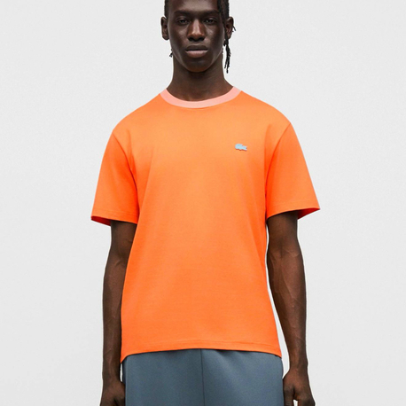 Lacoste Erkek Regular Fit Oranj Tişört