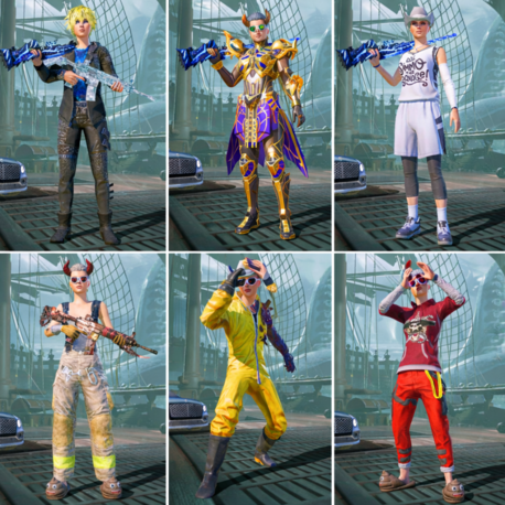 PUBG MOBİLE YÜKSEK RANDOM PAKET