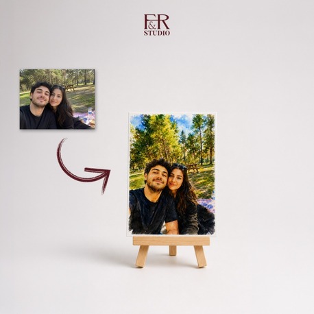 Suluboya Fotoğraf Baskısı