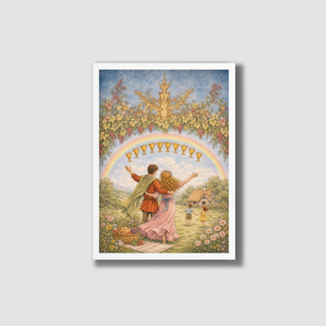 Tarot Posterli Çerçeve