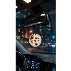 Atatürk Silüetli Araç Dikiz Aynası Süsü - 686810000223