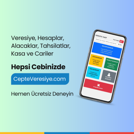 Cepte Veresiye Plus 1 Yıllık Lisans