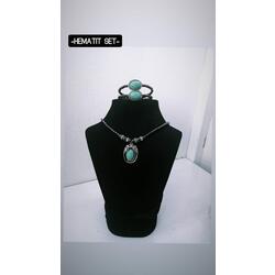 Hematit Turkuaz Set