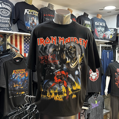 Iron Maiden - The Number of the Beast T-Shirt (Oversize)