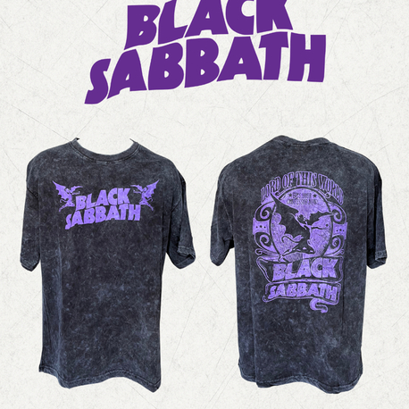 Black Sabbath Retro T-Shirt (Oversize)