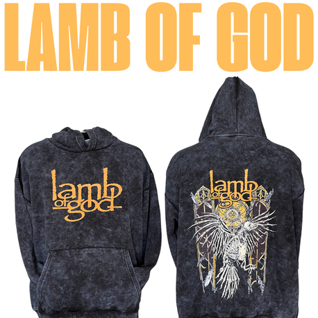 Lamb of God Retro Hoodie (Oversize)
