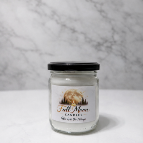 Cam Kavanoz Soya Mum 210 cc – El Yapımı