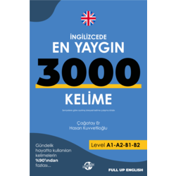 İngilizce En Yaygın 3000 Kelime Basılı Kitap-Ücretsiz Kargo-Hediyeli ürün!