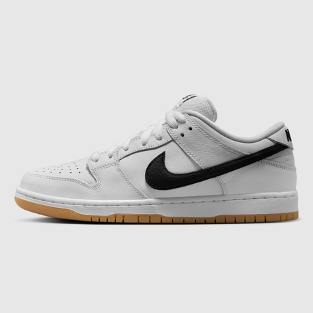 Nike SB Outfits Its Latest Dunk Low “White/Black” With Gum Bottoms 