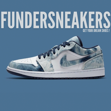 Nike Air Jordan 1 Low Washed Denim
