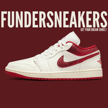 Nike Air Jordan 1 Low “Ruby” (W) Red