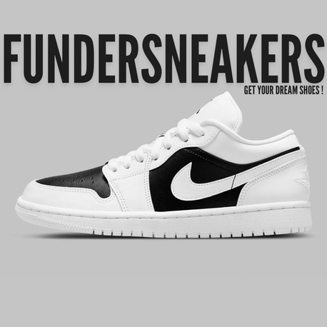 Air Jordan 1 Low White Black