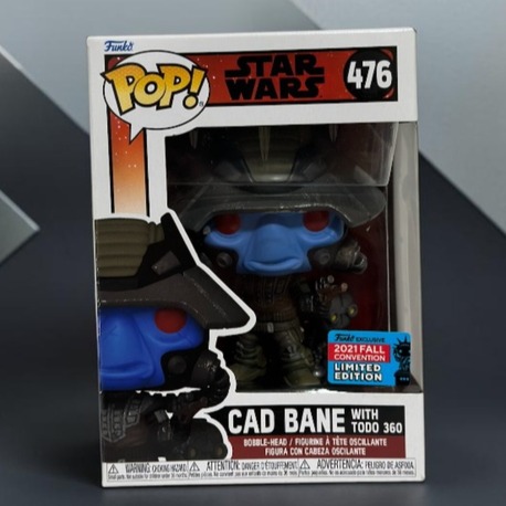 Funko Pop: Cad Bane with TODO 360 #476 (2021 Fall Convention Limited Edition)