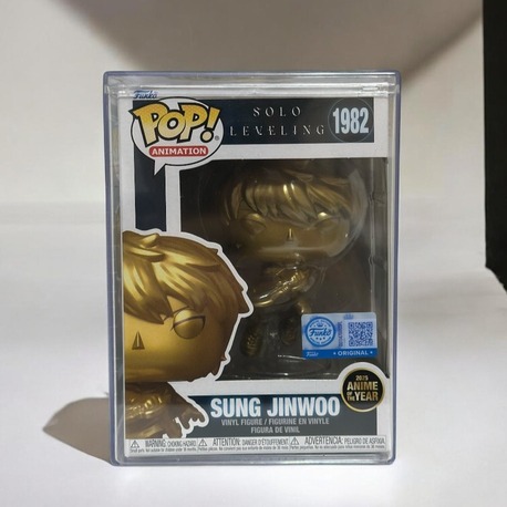 Funko Pop: Sung Jinwoo Gold Chrome #1982 (2025 Anime of the Year)