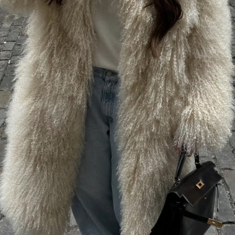 Charlotte shearling long fur