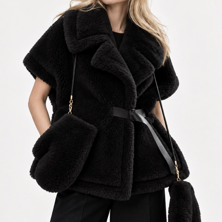 Max Fur Vest And Gloves