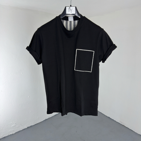 Nakış Detaylı T-Shirt siyah