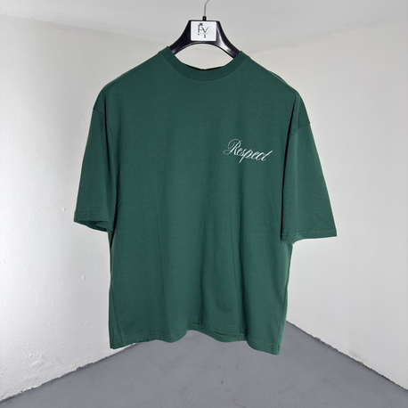 Respective Printed OverSize T-Shirt green