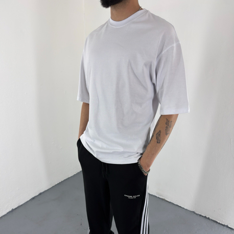 Basic OverSize T-Shirt beyaz