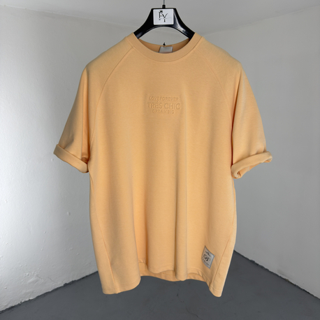 Soft Apricot Raglan Tee