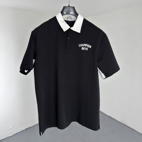Çift Renk Polo Yaka 