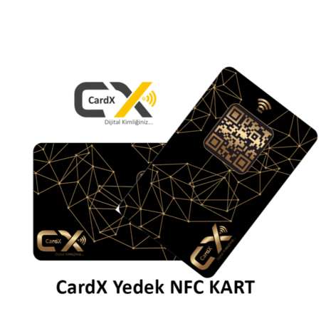 CardX Yedek NFC Fiziksel Kart (2 Adet)