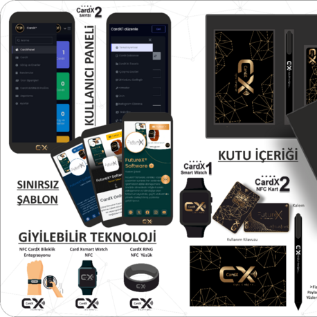 CardX SMART | WATCH | RING | BİLEKLİK