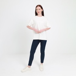 Oversize Basic Beyaz T-Shirt