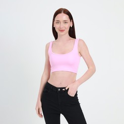 Askılı Pembe Bluz