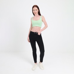 Askılı Mint Bluz