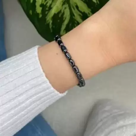 Hematit Doğal Taş Bileklik
