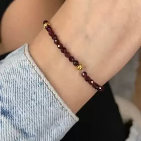 Garnet Bileklik (Lal)