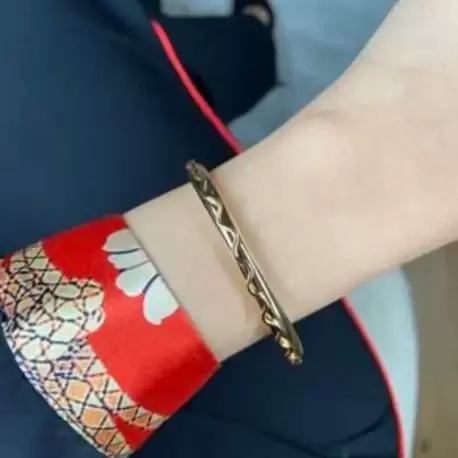 Esmira Altın Kaplama Bakır Bileklik