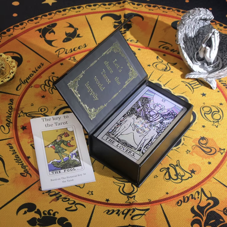 Gold Foil Sılver Tarot 