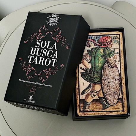 Sola busca tarot (yüksek kalite)
