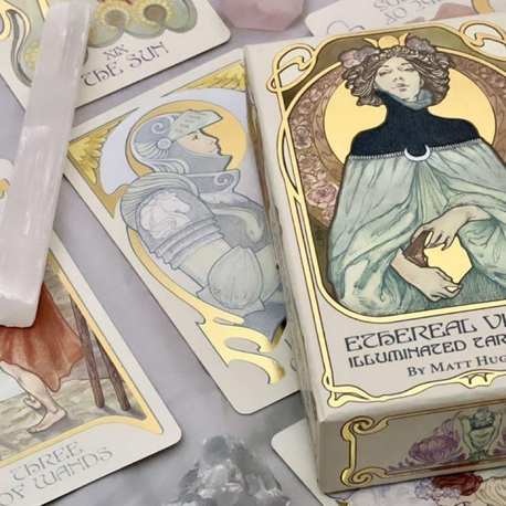 Ethereal visions tarot -Yaldızlı