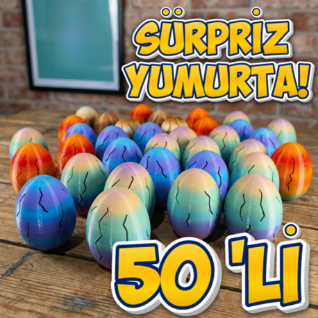 50'Li Sürpriz Yumurta Set