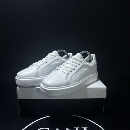 BEYAZ SNEAKERS DERİ 