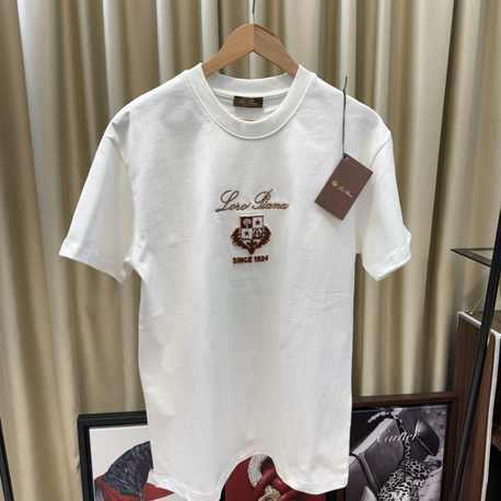 Loro Piana Nakıs İşlemeli T-shirt