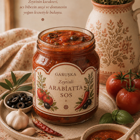 Zeytinli Arabiatta Sos