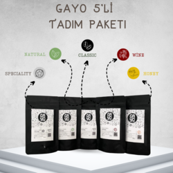 Gayo 5'li Tadım Paketi 5 x 50gr.