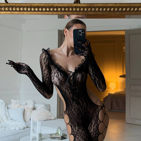 Midnight Desire Vücut Çorabı