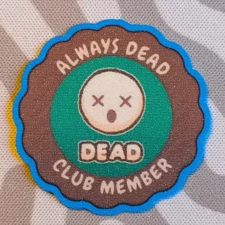 Peak: Always Dead Club Member - Simli Sticker
