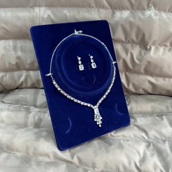 Zircon Taşlı Üst Kalite Set