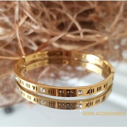 Gold Cartier Kelepçe 