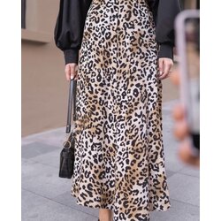 leoparlı etek