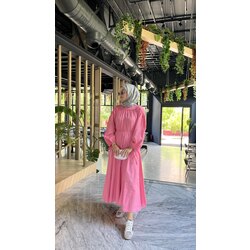 Lina elbise pembe 