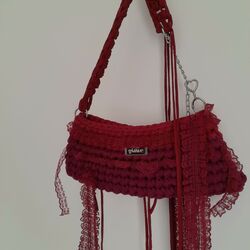 couqette babe burgundy