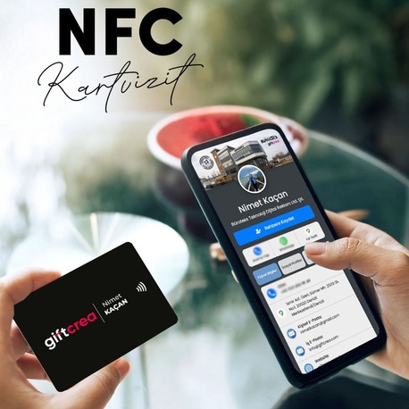 Kişiselleştirilebilir Nfc Kartvizit , Kişiye Ve Firmalara Özel Dijital Kartvizit