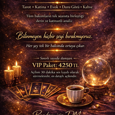 Vip Danışmanlık Paketi | Tüm Bakımlar Bir Pakette